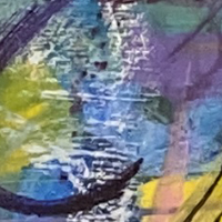 Spontaneous Eruption - Original acrylic contemporary abstract paintings by Eric Soller